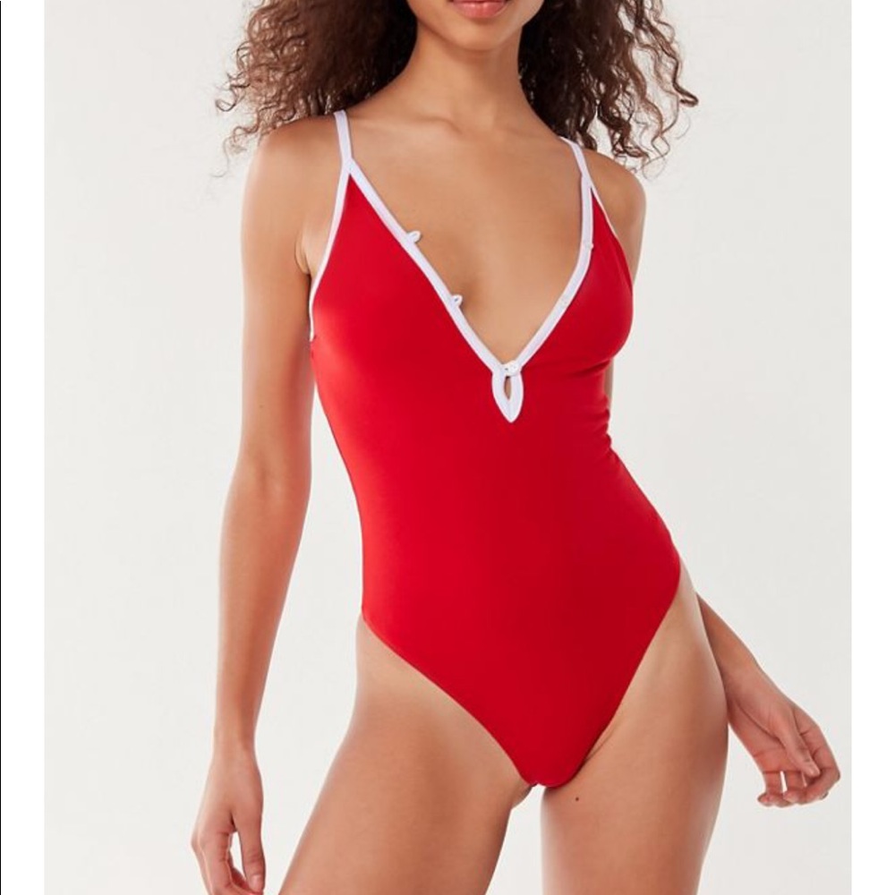 Out From Under Ryan Plunging Henley Bodysuit